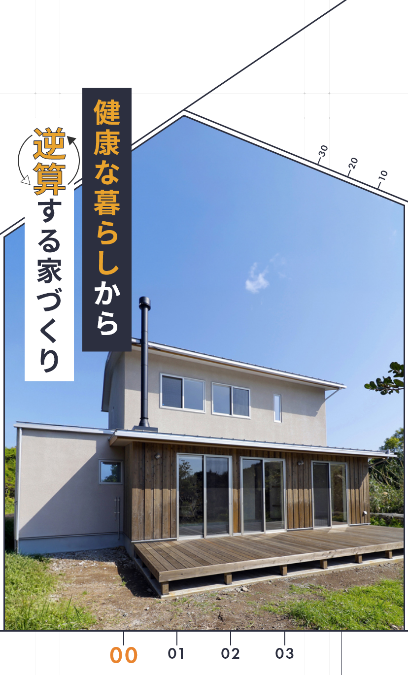 健康な暮らしから逆算する家づくり