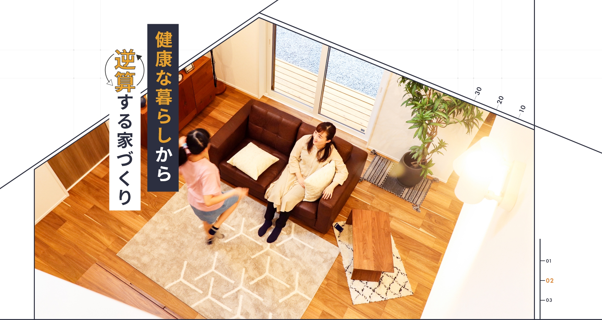 健康な暮らしから逆算する家づくり