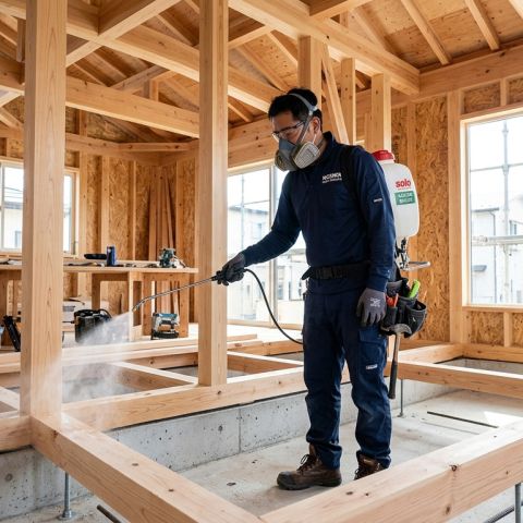 【標準仕様の秘密】基礎断熱住宅には「ホウ酸防蟻」が必須！ボロンDEガード®で叶える家族の健康と半永久の安心 アイキャッチ画像